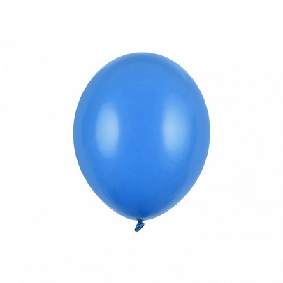 100 Balloons Blue 12cm